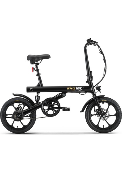 1-S Elektrikli Bisiklet -Siyah