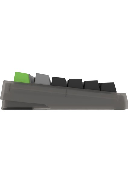 HK610 Gateron Switch Rgb LCD Tri-Mode Kablosuz/bluetooth %75 Gaming Klavye modelleri