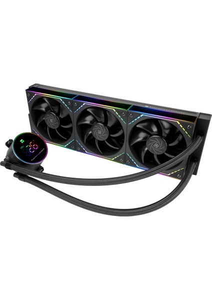 Frozen Magic 360 Digital Argb Black V2 360MM Intel-Amd Uyumlu Işlemci Sıvı Soğutucu
