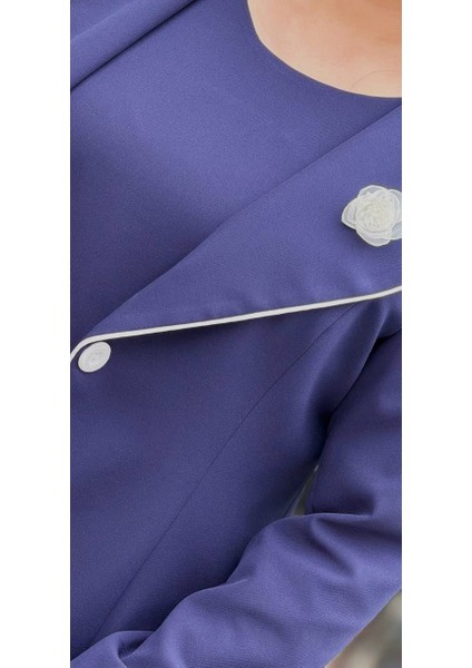 Biye Detaylı Ceket Elbise fiyatları