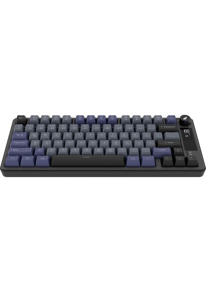 HK255 Membrane LCD Rgb Kablosuz/bluetooth Siyah Gri %75 Türkçe Gaming Klavye fiyatları