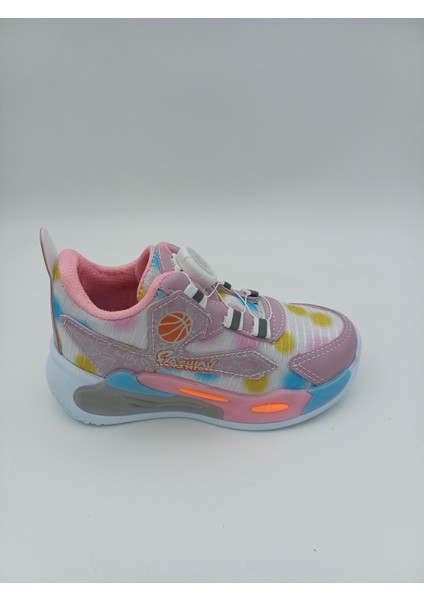 Bgk Ayakkabı ve Çanta Işıklı Çocuk Bebek Rahat Okul Sokak Spor Ayakkabısı