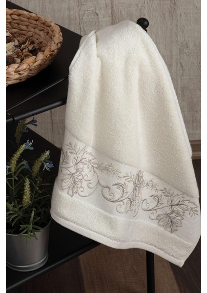 Rana 50*90 Tekli Penye Yüz Havlusu - Ekru fiyatları