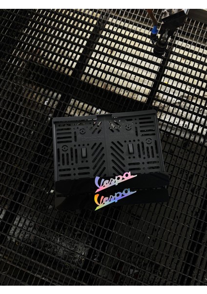 Vespa Hologram Motor Pleksi Plakalık
