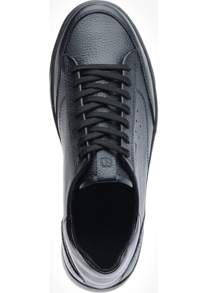 Erkek Siyah Hakiki Deri Sneaker Ayakkabı 5Y1CA64676 fırsatları