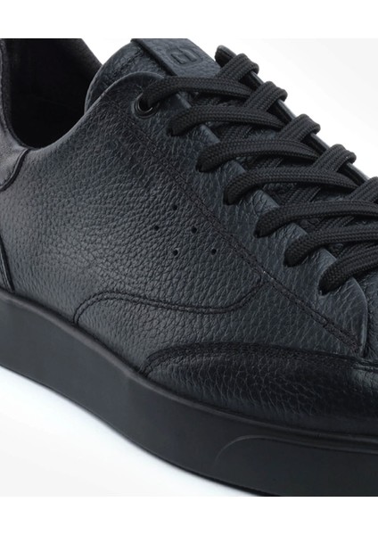 Erkek Siyah Hakiki Deri Sneaker Ayakkabı 5Y1CA64676 indirimleri