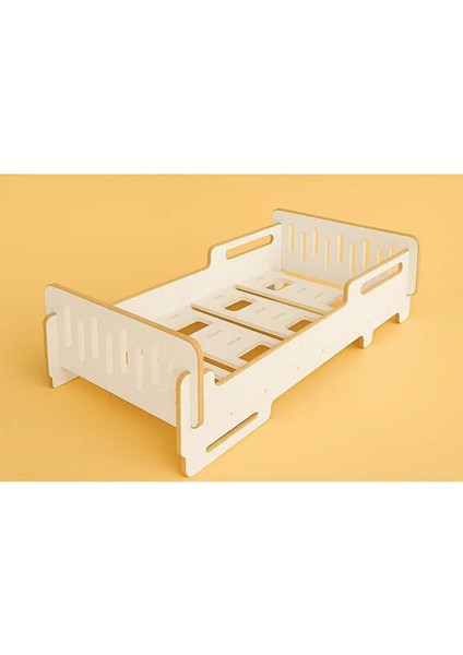 Bebek Karyolası - Bebek Yatağı - Çocuk Yer Yatağı - Bebek Yer Yatağı - Karyola - Yatak - Mdf - Ceviz fırsatları