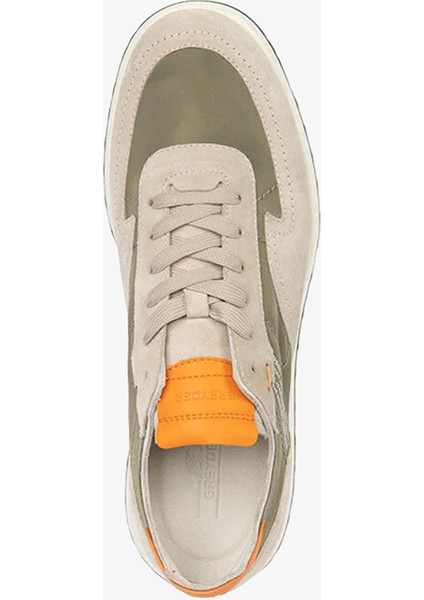 Erkek Vizon Haki Hakiki Deri Spor Ayakkabı 4Y1SA17400 fırsatları