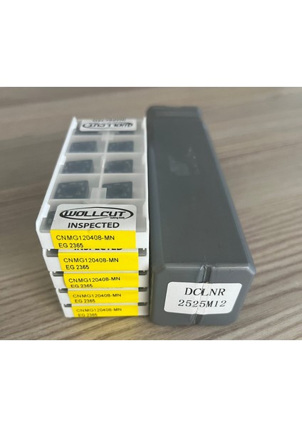 CNMG12 50 Adet +DCLNR2525 M12 1"adet