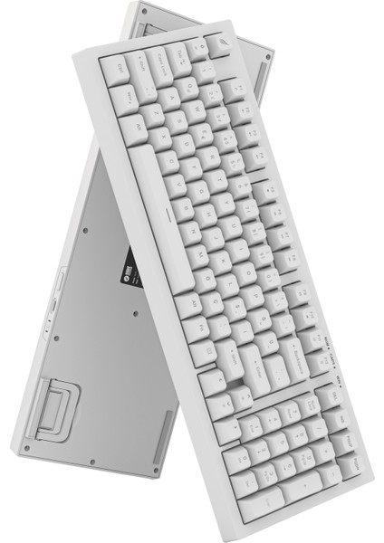 HK210 Membrane Rainbow Type C Kablolu Beyaz Full Türkçe Gaming Klavye