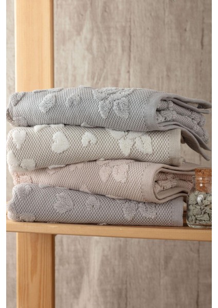 Venedik 50*90 Penye 4'lü Yüz Havlusu - Asorti fiyatları