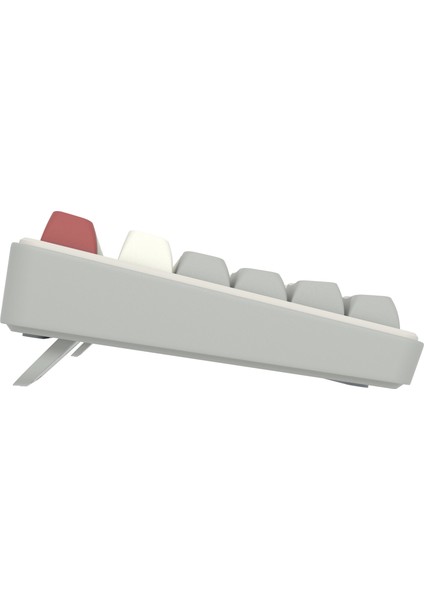 HK258 Membrane LCD Rgb Kablosuz/bluetooth Kırmızı Haki Full Türkçe Gaming Klavye modelleri