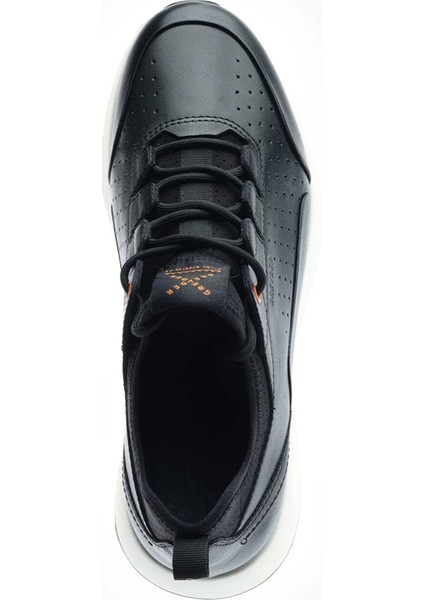 Erkek Siyah Hakiki Deri Spor Ayakkabı 5Y1UA17981 fırsatları