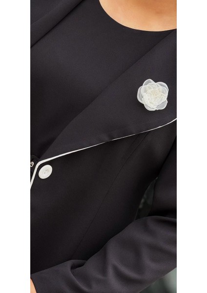 Biye Detaylı Ceket Elbise fiyatları