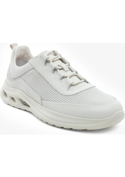 Erkek Kirli Beyaz Hakiki Deri Spor Ayakkabı 5Y1SA18411 fiyatları