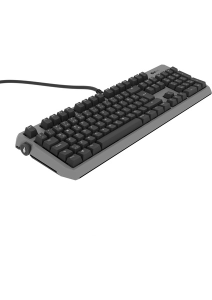 HK430 Mekanik Kırmızı Switch Rgb Kablolu Metal Kasa Full Gaming Klavye