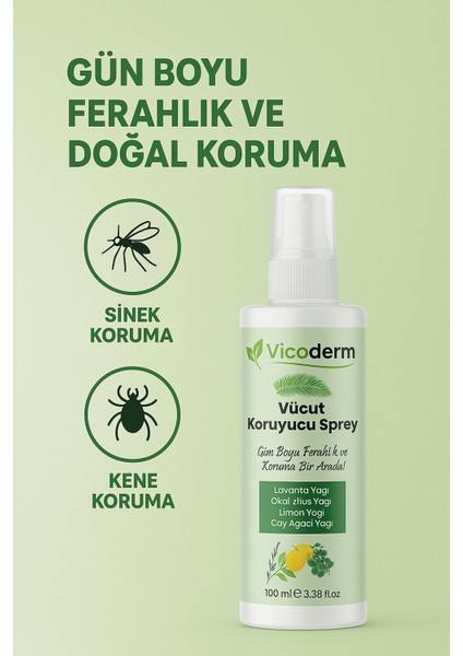 Vucut Koruyucu Sprey 100 ML fiyatları