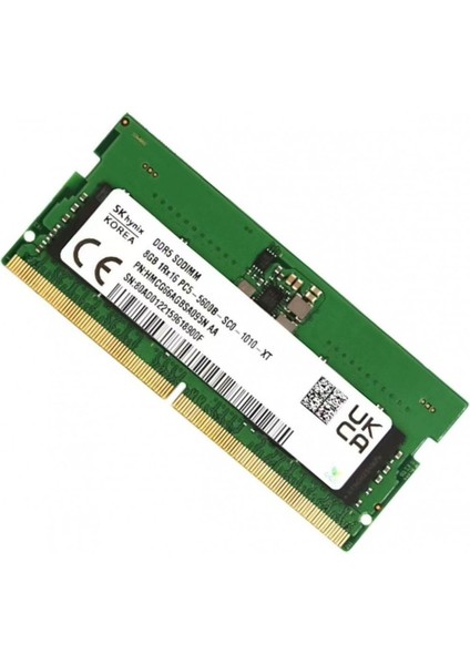 8 GB 5600 Mhz Ddr5 N.book Ram Kutusuz HMCG66AGBSA095N