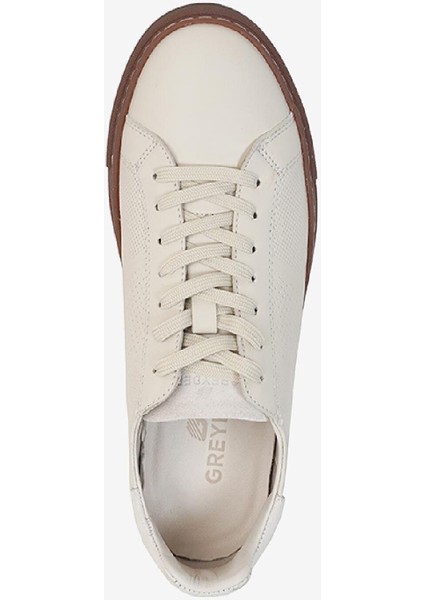 Erkek Beyaz Hakiki Deri Sneaker Ayakkabı 3Y1SA62618 modelleri