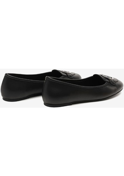 Kadın Siyah Hakiki Deri Babet 5Y2UA59221 fırsatları