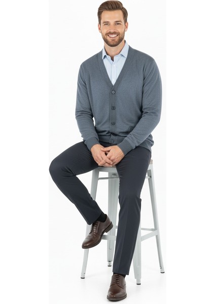 Erkek Baba Hırkası Önden Zarif Düğmeli ve Klasik Çift Cepli modelleri