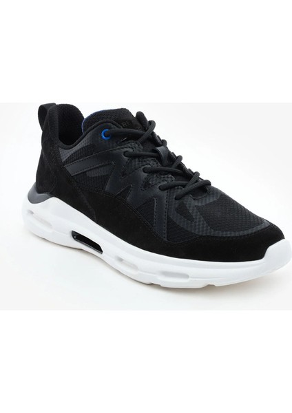 Erkek Siyah Hakiki Deri Spor Ayakkabı 5Y1SA18400