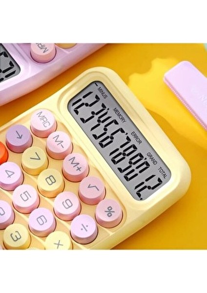 Pinterest Renkli Hesap Makinesi | 10 Haneli Yuvarlak Tuşlu Şirin Hesap Makinesi indirimleri