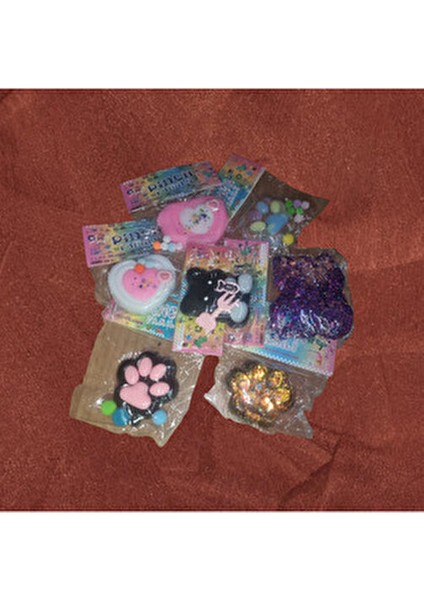 Kedi Patisi Squishy Stres Oyuncağı 5+ Yaş Kız Çocuklar İçin Yumuşak Jel fiyatları