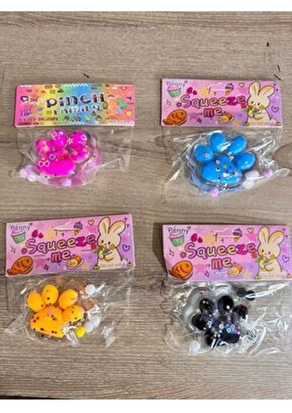 Kedi Patisi Squishy Stres Oyuncağı 5+ Yaş Kız Çocuklar İçin Yumuşak Jel modelleri