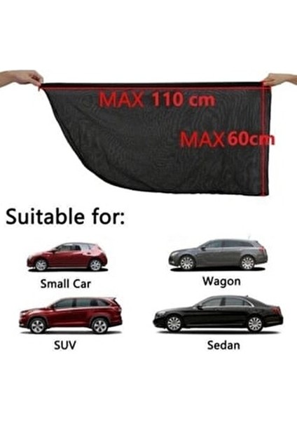 Araba Araç 2 Adet Yan Cam Perdesi Güneşlik Gölgelik Güneş Koruyucu Arka Koltuk Perde Emzirme Örtüsü fiyatları