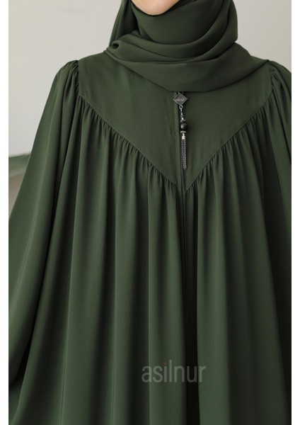 Elif Ferace Şal Hediyeli Takım Haki indirimleri