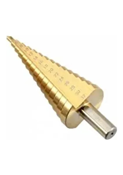 Kademeli Matkap Ucu 4-20 mm Metal Malzeme Uzun Ömürlü Tasarım 1 Adet