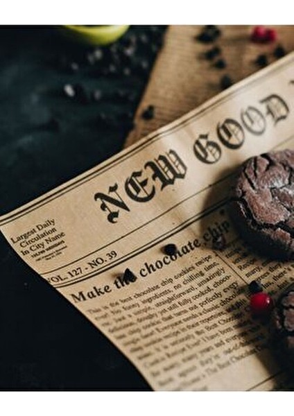 yağlı kağıt - sunum kağıdı- gazete desen sunum kağıdı- 32 adet indirimleri