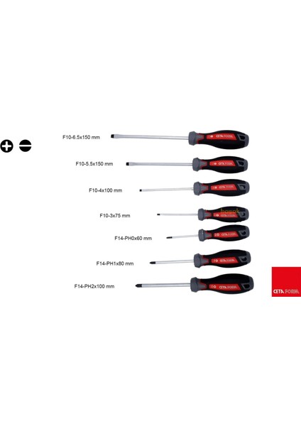 F99-701 7 Parça C-Plus Tornavida Takımı - Düz/yıldız fiyatları