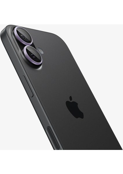 iPhone 17 / 16 Plus / 16 ile Uyumlu Kamera Lens Camı Koruyucu Kolay Kurulum Glas.tR EZ Fit Optik Pro (2 Adet) Purple - AGL10127