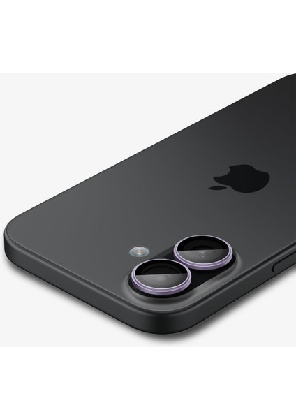 iPhone 17 / 16 Plus / 16 ile Uyumlu Kamera Lens Camı Koruyucu Kolay Kurulum Glas.tR EZ Fit Optik Pro (2 Adet) Purple - AGL10127 indirimleri