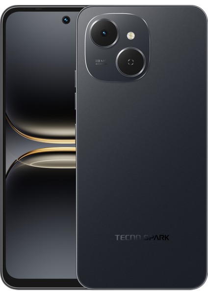 Spark 40C 128 GB 4 GB Ram (Tecno Türkiye Garantili) Mürekkep Siyah