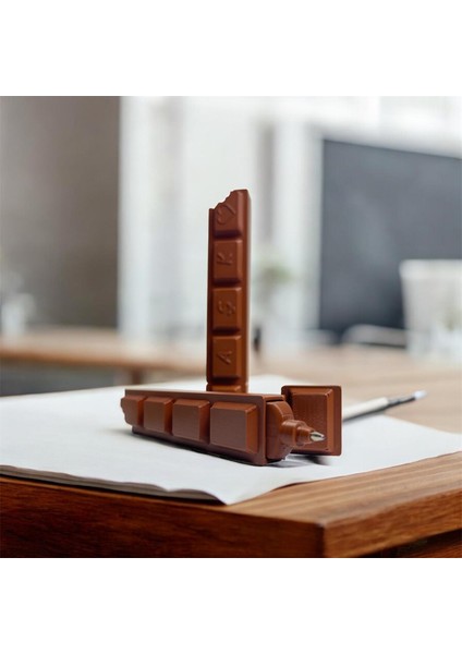 MCYDEKOR 2’li Pembe ve Çikolata Görünümlü Kalem – Eğlenceli ve Yaratıcı Tasarım | Hediyelik Kalem