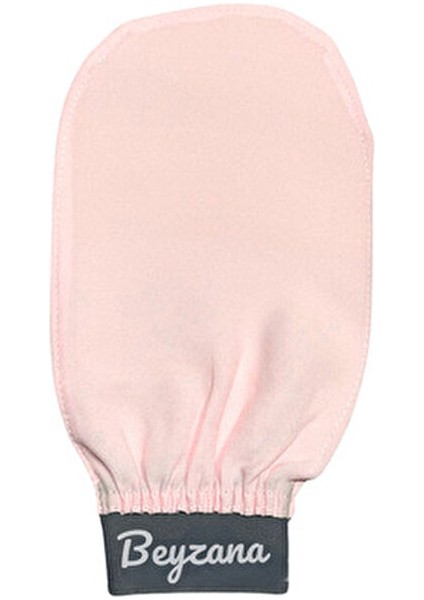 Pudra Lastikli Banyo Duş Kesesi Peeling Eldiveni %100 Floş Ipek Hassas Ciltler Için