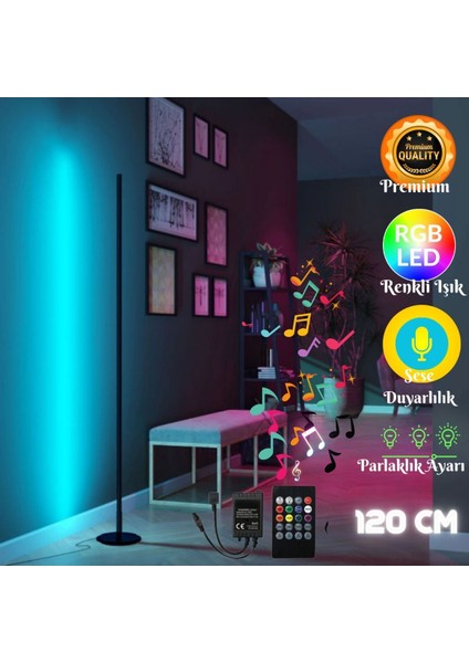 RGB LED Kumanda – Sese ve Müziğe Duyarlı, 8 Sabit ve 4 Dinamik Renk, 4 Ses Modu, Ayarlanabilir Parlaklık ve Hız, 12V Siyah fiyatları