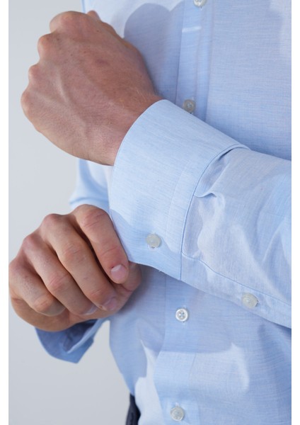 Mavi Monti Uzun Kollu Basic Cepsiz Erkek Gömlek GMKLS250012_D35 fırsatları