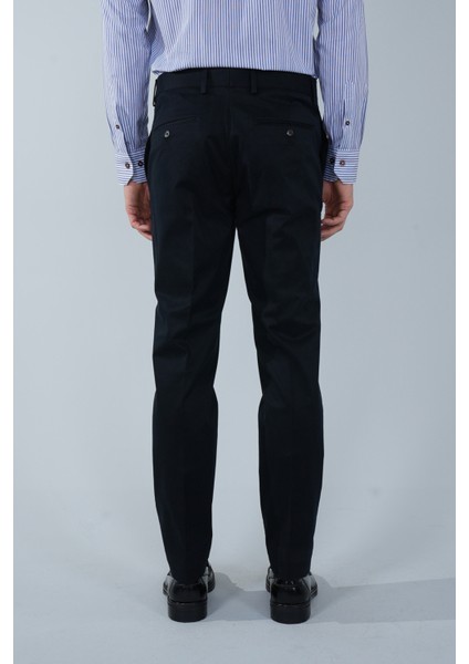 Siyah Doğal Pamuk Pilesiz Spor Pantolon PNS24K24007_D99 fiyatları