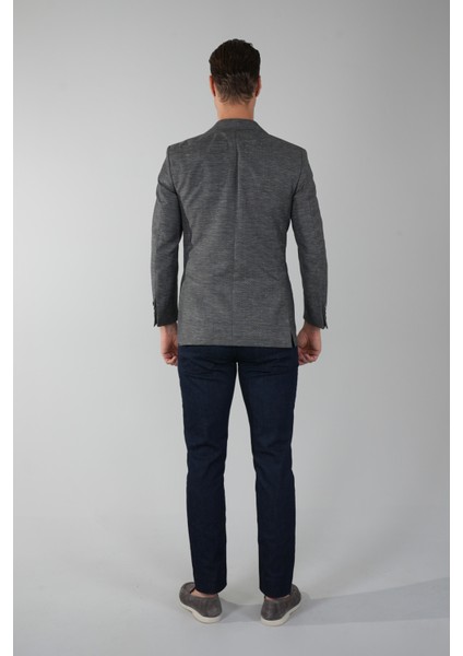 Erkek Platinum Regular Fit Torba Cep Yün Ceket Siyahh PCK25Y25008_D99 fiyatları