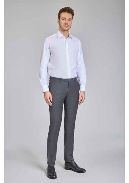 Füme Yün Dokuma Klasik Erkek Pantolon PPNK24KNOS001_D57 fiyatları