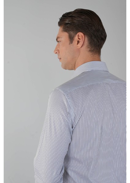 Regular Fit Uzun Kollu İtalyan Yaka Pamuk Yeşil Erkek Gömlek GMCZG250126_47 fiyatları