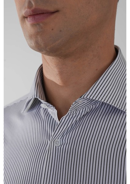 Regular Fit Uzun Kollu İtalyan Yaka Pamuk Yeşil Erkek Gömlek GMCZG250126_47 modelleri