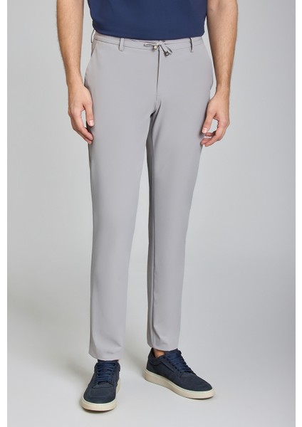 Erkek Gri Jogger Cepli Lastikli Rahat Spor Pantolon PNS25Y25100_D55 fiyatları