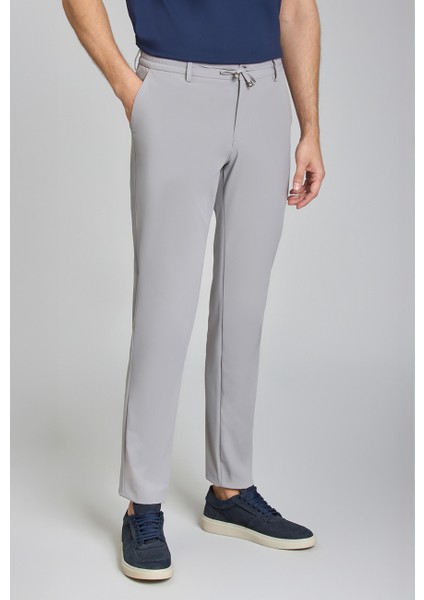 Erkek Gri Jogger Cepli Lastikli Rahat Spor Pantolon PNS25Y25100_D55 fırsatları