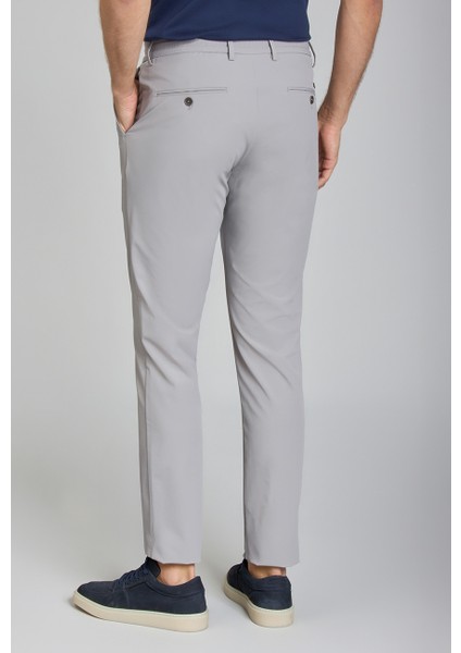 Erkek Gri Jogger Cepli Lastikli Rahat Spor Pantolon PNS25Y25100_D55 indirimleri