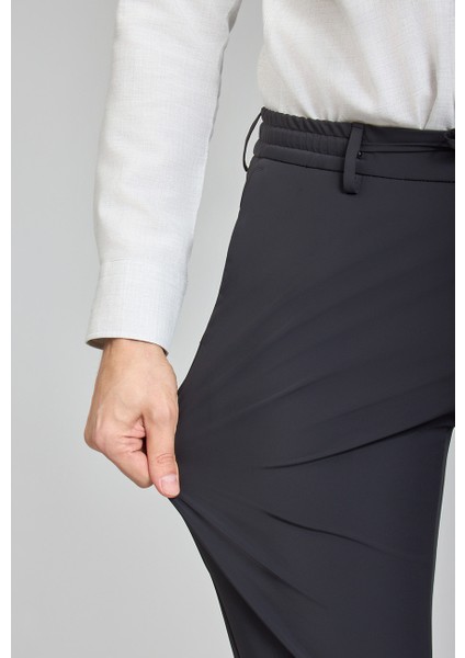 Erkek Siyah Jogger Cepli Lastikli Rahat Spor Pantolon PNS25Y25100_D99 fiyatları